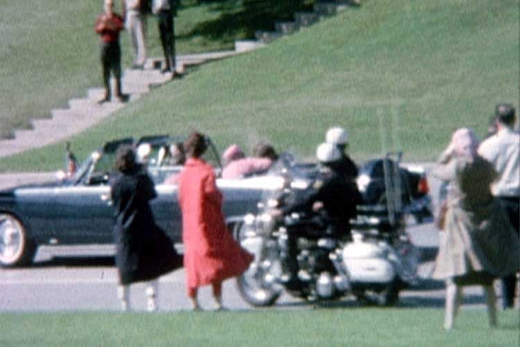 Does the Nix, Muchmore and Bronson films all show the same thing that the Zapruder film shows][Muchmore headshot AP...